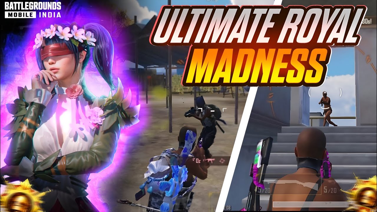 Ultimate Royal Madness 💀|| Pubg Mobile Bgmi Gameplay Video | 4Finger Player || Vornyx Plays
