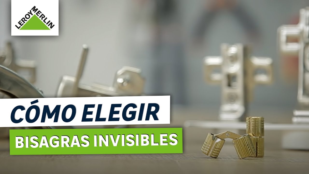 Descubre las bisagras invisibles | LEROY MERLIN