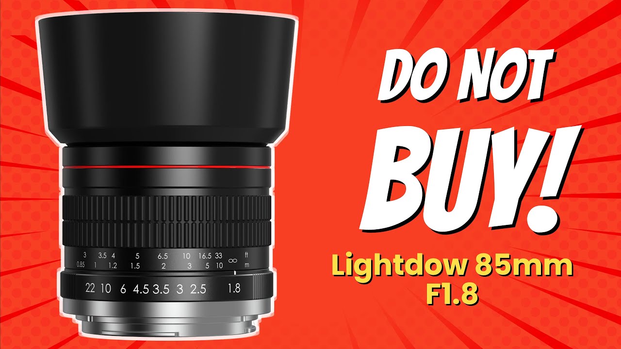 НЕ ПОКУПАЙТЕ Lightdow 85mm F1.8, ПОКА НЕ ПОСМОТРИТЕ ЭТО ВИДЕО! 🚫📷 (8 причин)