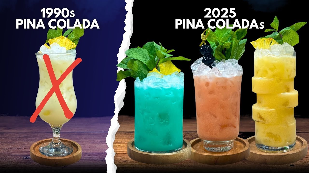 Forget the ORIGINAL PINA COLADA, my NEW VERSIONS will Blow your Mind!
