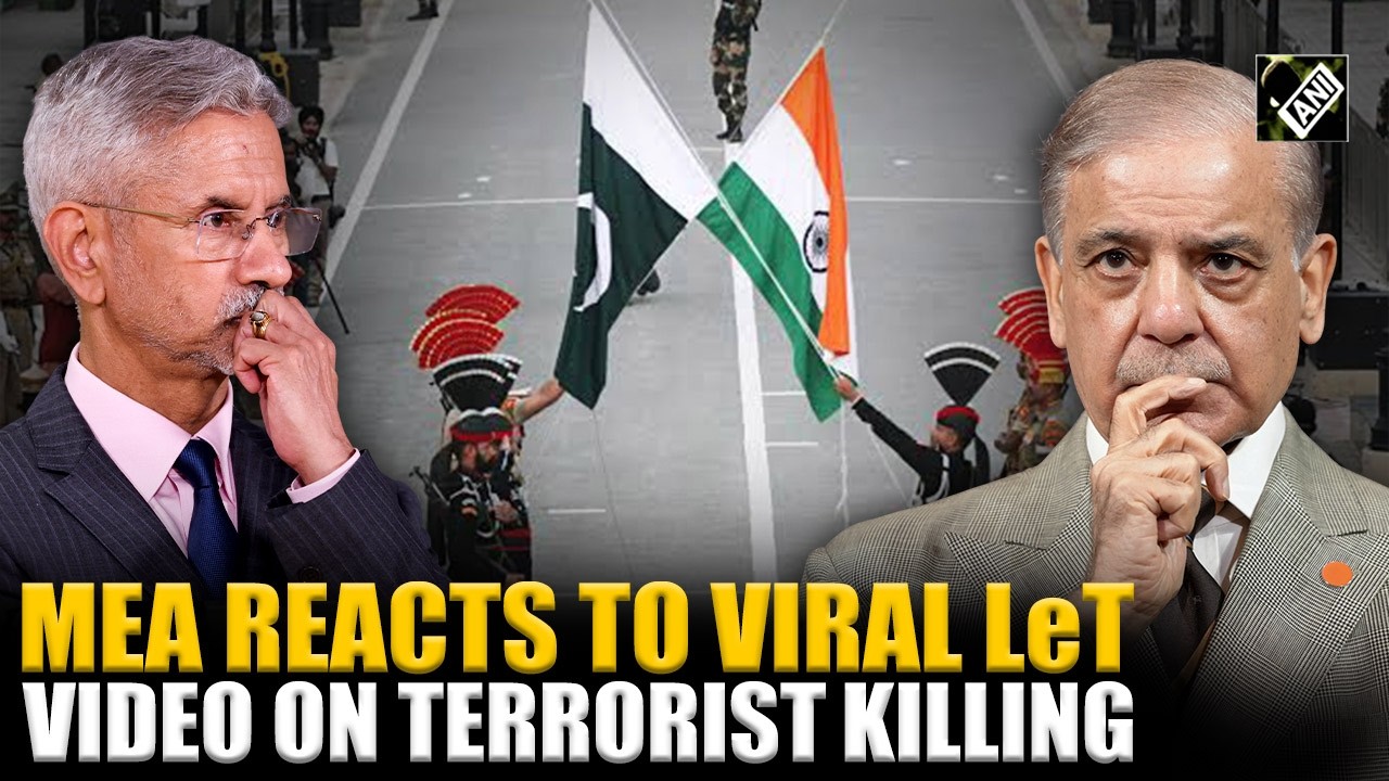 MEA reacts to Lashkar-e-Taiba&rsquo;s viral video over terrorist killing in Pakistan blaming India