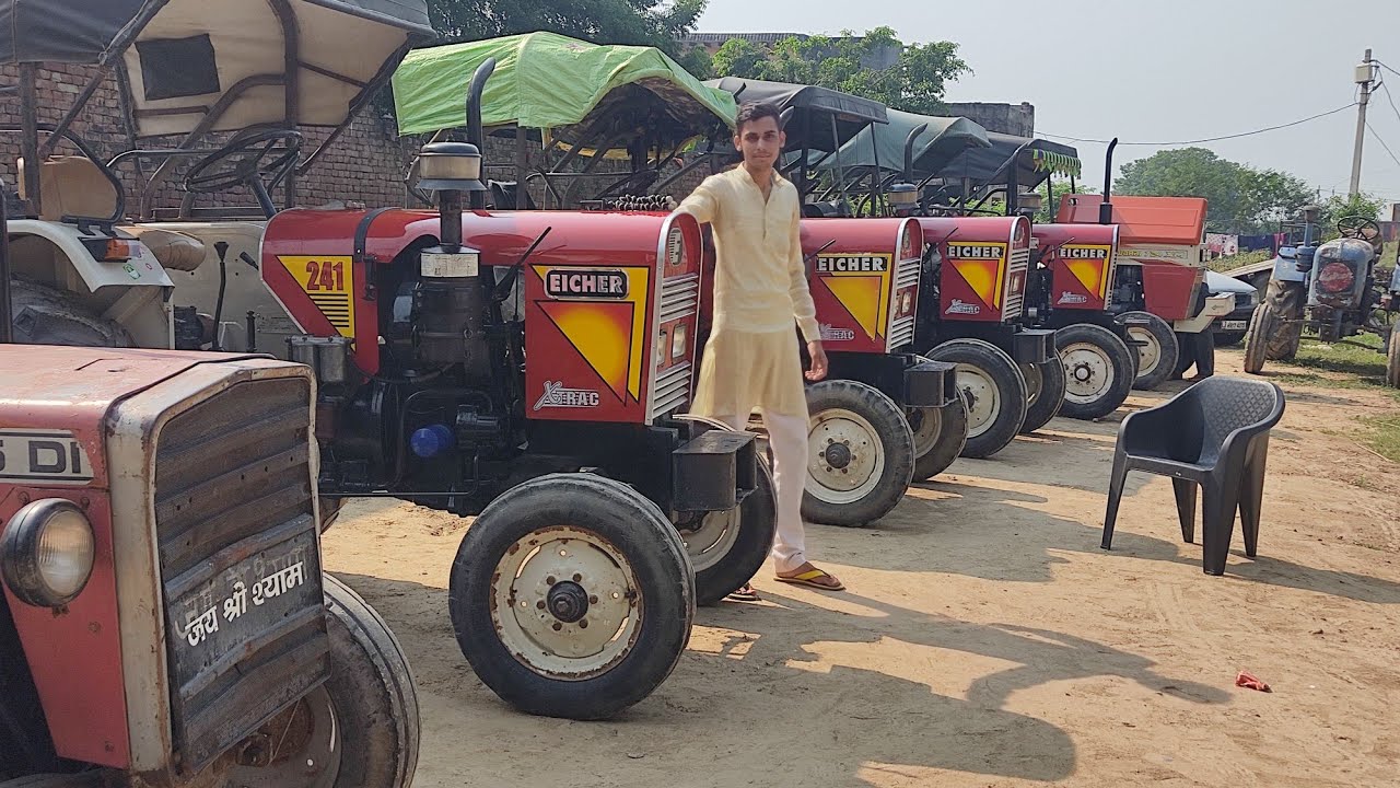 ट्रैक्टर ही ट्रैक्टर बिक्री |पता- गाँव- बिजवाडा, बड़ौत ( बागपत)..PH--8700028555.@Amit Gahlot.