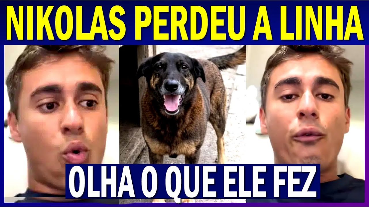 Nikolas DEBOCHA e usa M0RTE do c&atilde;o ORELHA como palanque pol&iacute;tico!!
