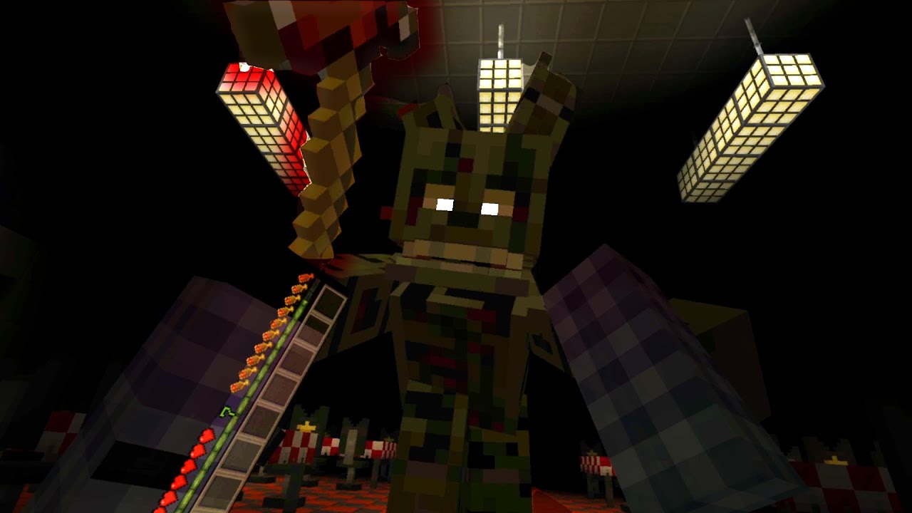 Игра Minecraft Five Nights at Freddy's в виртуальной реальности — это УЖАСНО!