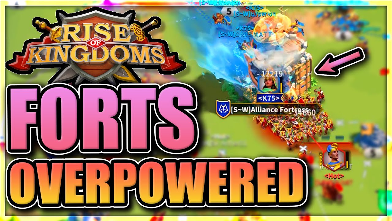 Alliance Forts are Overpowered in Rise of Kingdoms [Season of Conquest KvK Tricks]