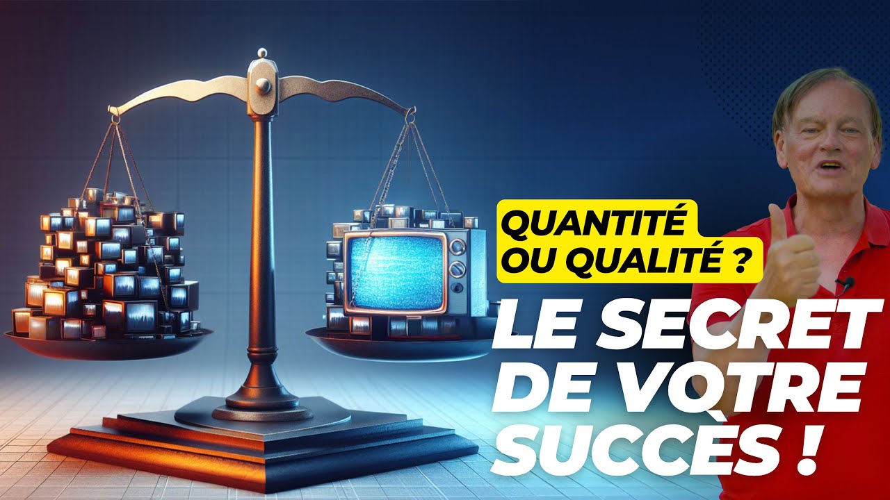 La strat&eacute;gie vid&eacute;o ULTIME : QUANTIT&Eacute; ou QUALIT&Eacute; de vos contenus ?