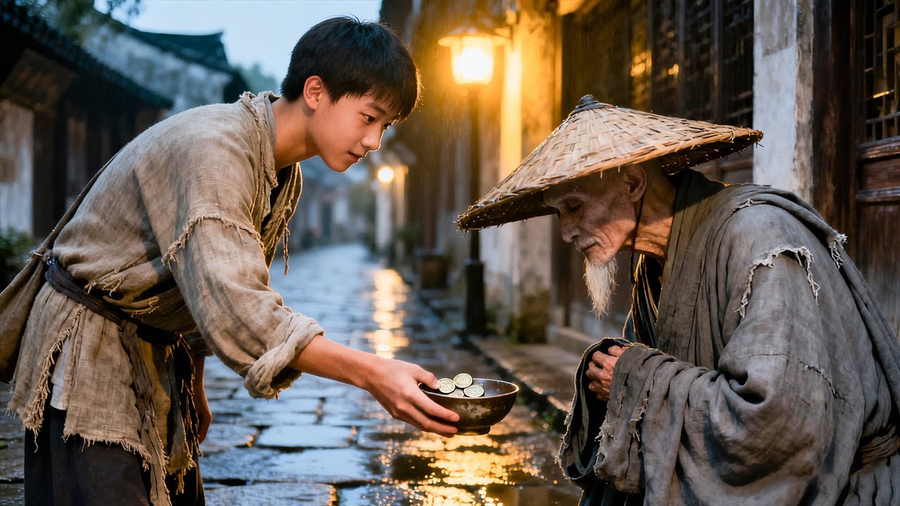 小夥好心幫助乞討的和尚，怎料他竟是刺客假扮！#kungfu #功夫