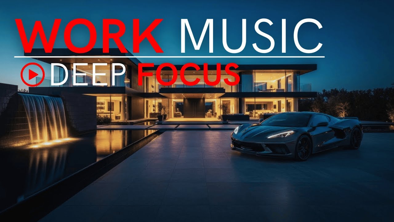 Deep Focus Work Music – Boost Productivity & Relieve Stress Instantly ⚡ | 3H Concentration Mix