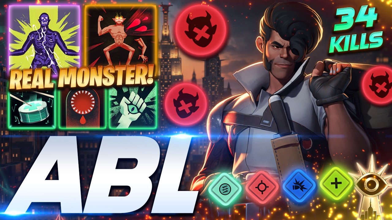 ABL Shiv 34 KILLS REAL MONSTER - Deadlock Pro Gameplay & Guides [Watch & Learn]