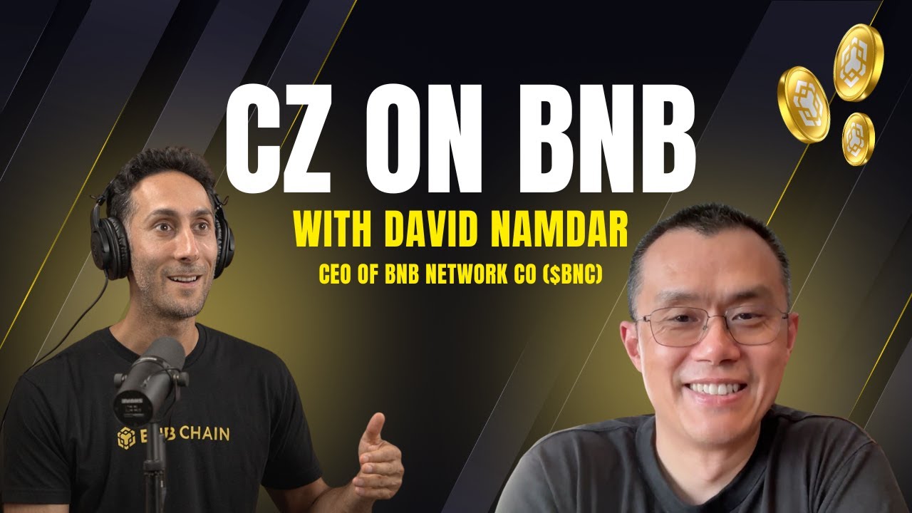 CZ on BNB with David Namdar - BNB, Crypto Treasuries, Stablecoins & more