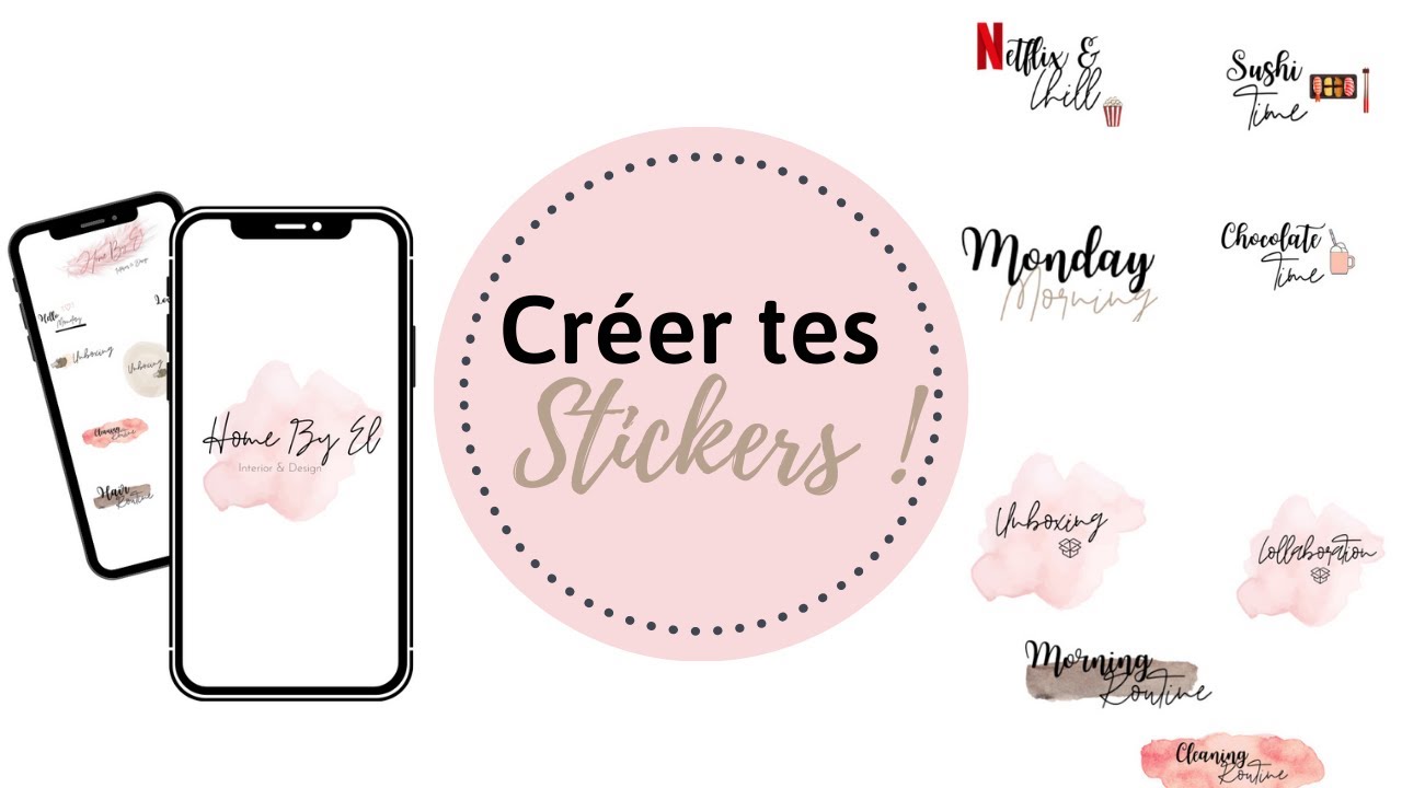 😱 CREER TES STICKERS AVEC CANVA 😍