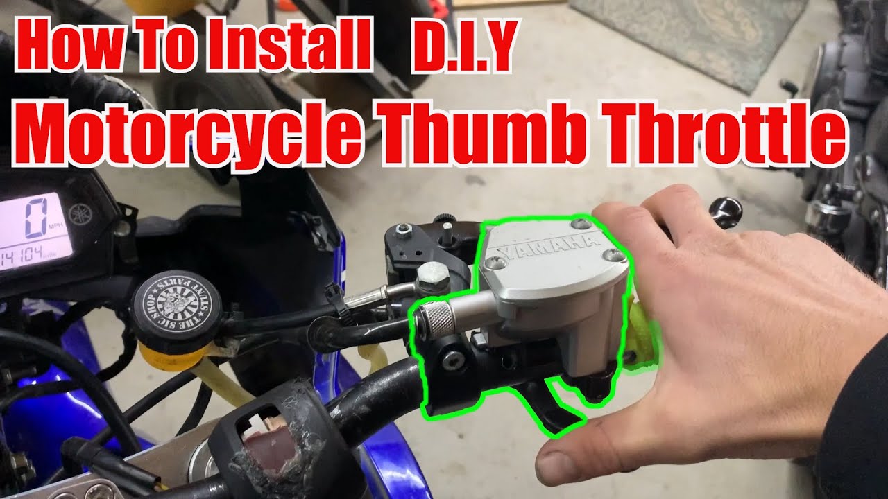 How to Install Thumb Throttle On Motorcycle