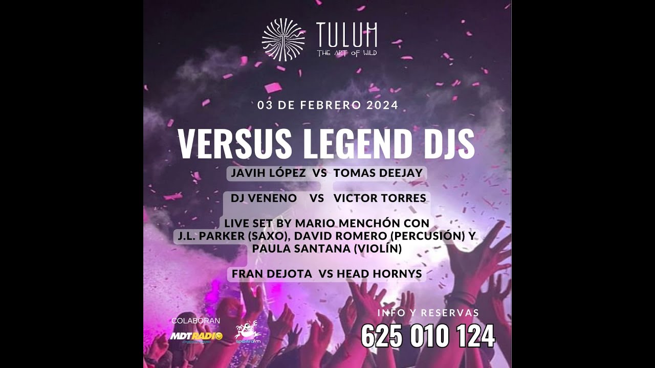 Sala Tulum Valencia VS Legend DJs Remember