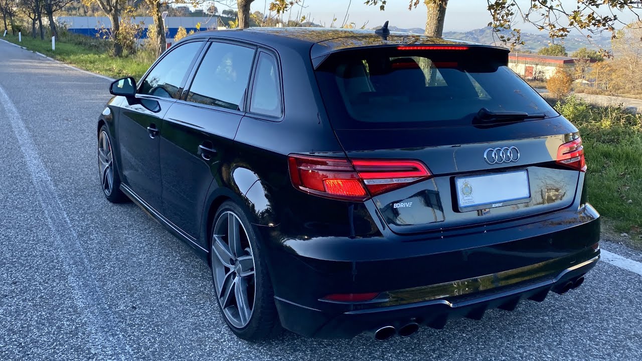 2018 Audi S3 8V S-Tronic Facelift 310hp | Launch Control, Acceleration & Sound