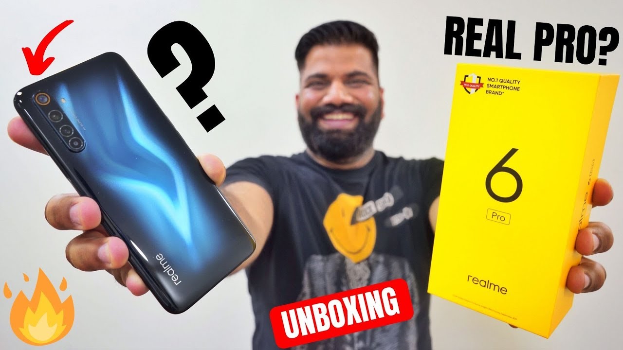 Realme 6 Pro Unboxing & First Look - Really A PRO Smartphone???🔥🔥🔥