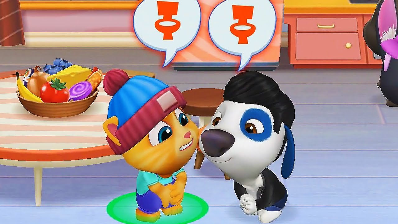 My Talking Tom Friends (iOS,Android) Gameplay Walkthrough (Outfit7) - HD