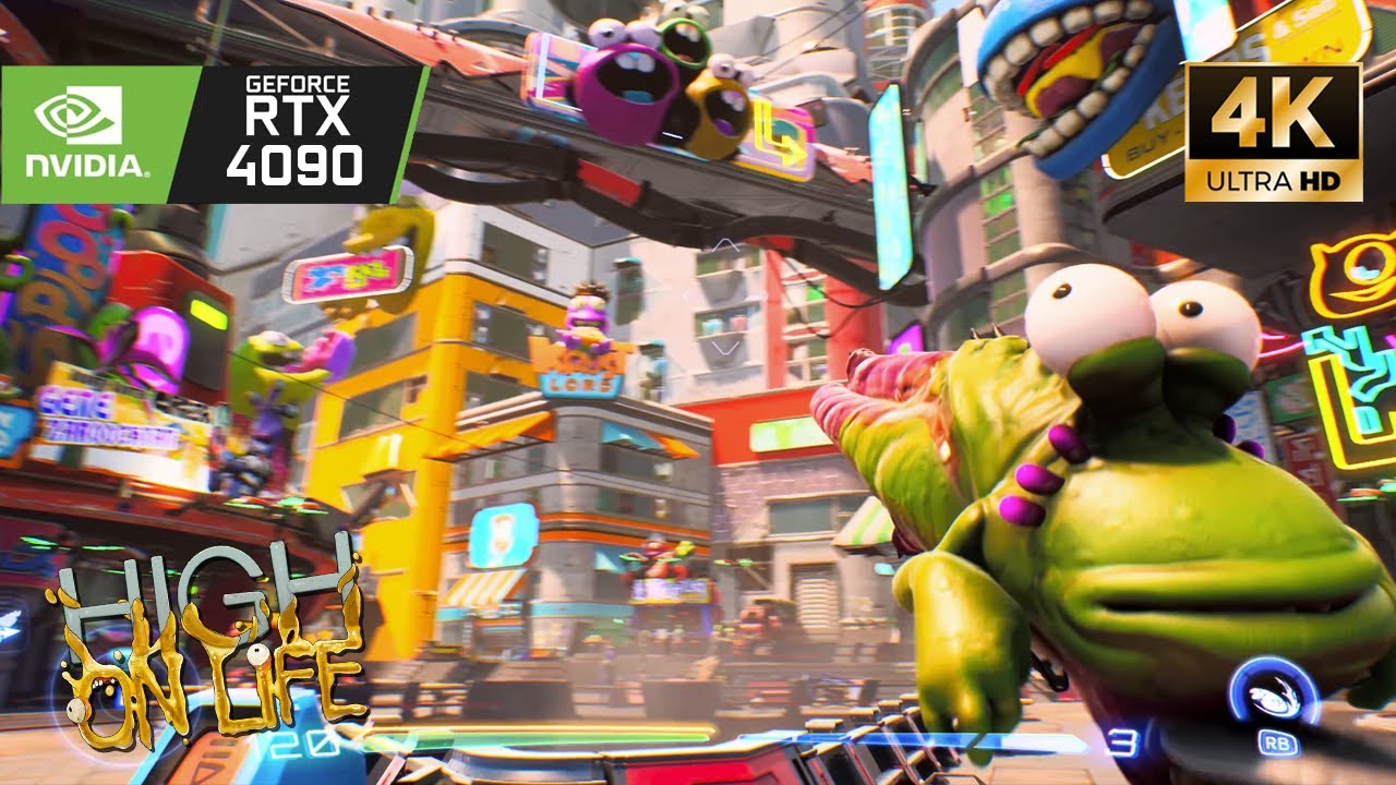 [4K 60] HIGH ON LIFE - RTX 4090  -  Calidad Extrema - ULTRA INSANE GRAPHICS GAMEPLAY 2023