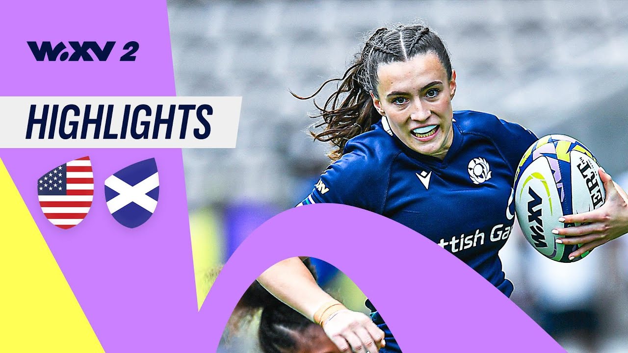 Scotland score stunners against Eagles | USA v Scotland | WXV2 Highlights