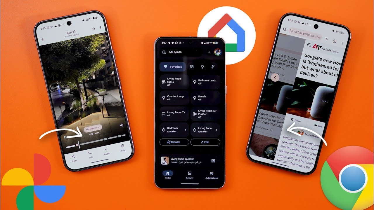 Обновление Google Apps №118 &mdash; большие изменения в Google Фото, Домой и Chrome!