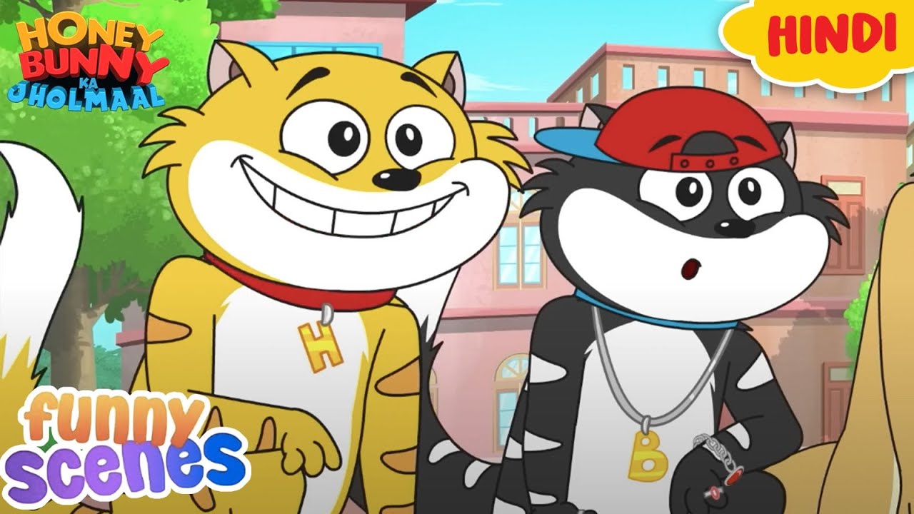 Honey Bunny Best Scenes | Cartoon For Kids | Compilation - 185 | बच्चो की कहानियां | YO Kids