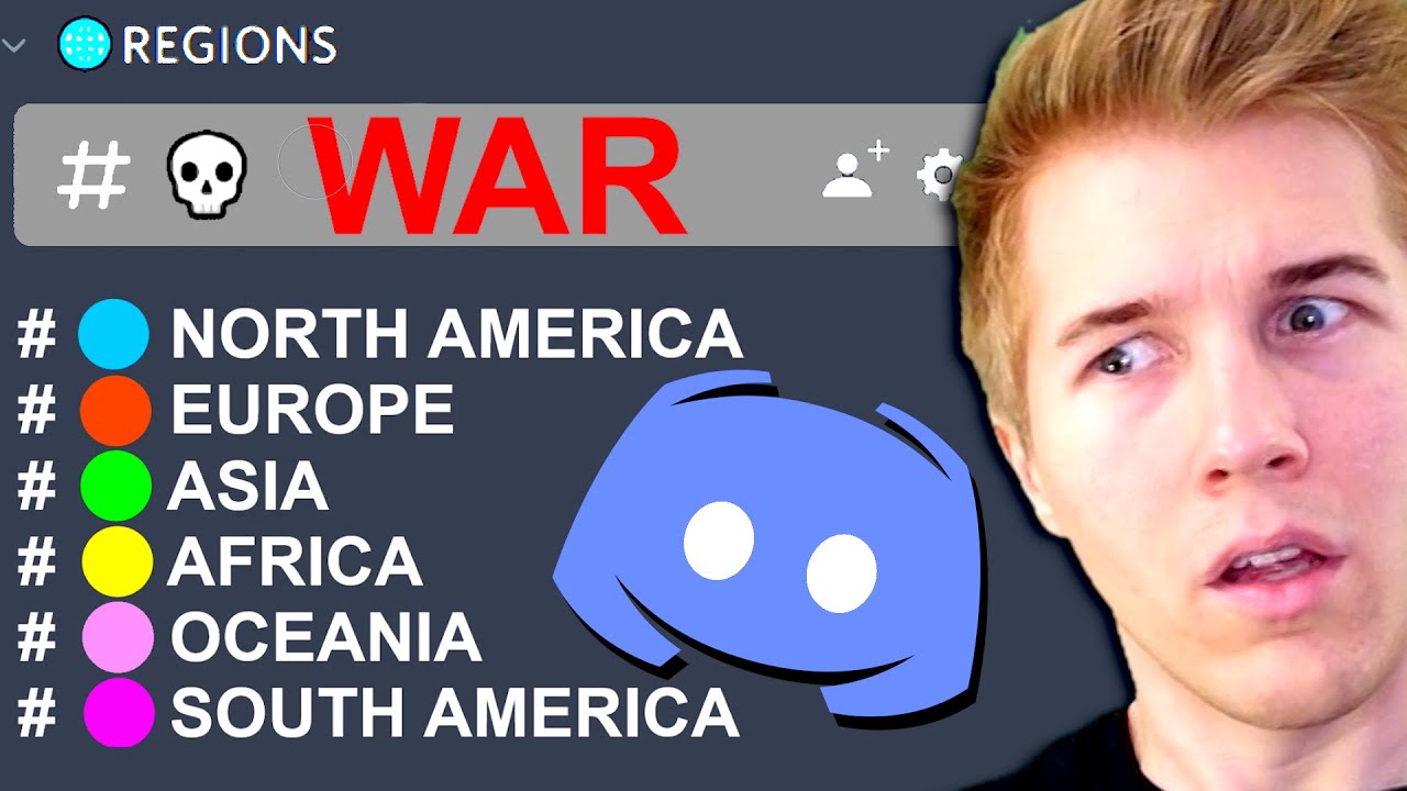 I turned my discord into a MASSIVE WORLD BATTLE ROYALE