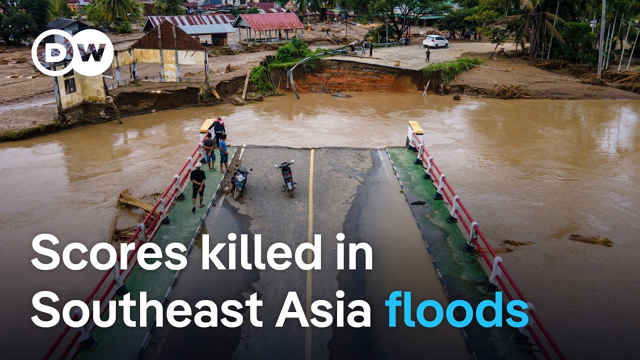 Rising death toll from torrential rains in Southeast Asia | DW News