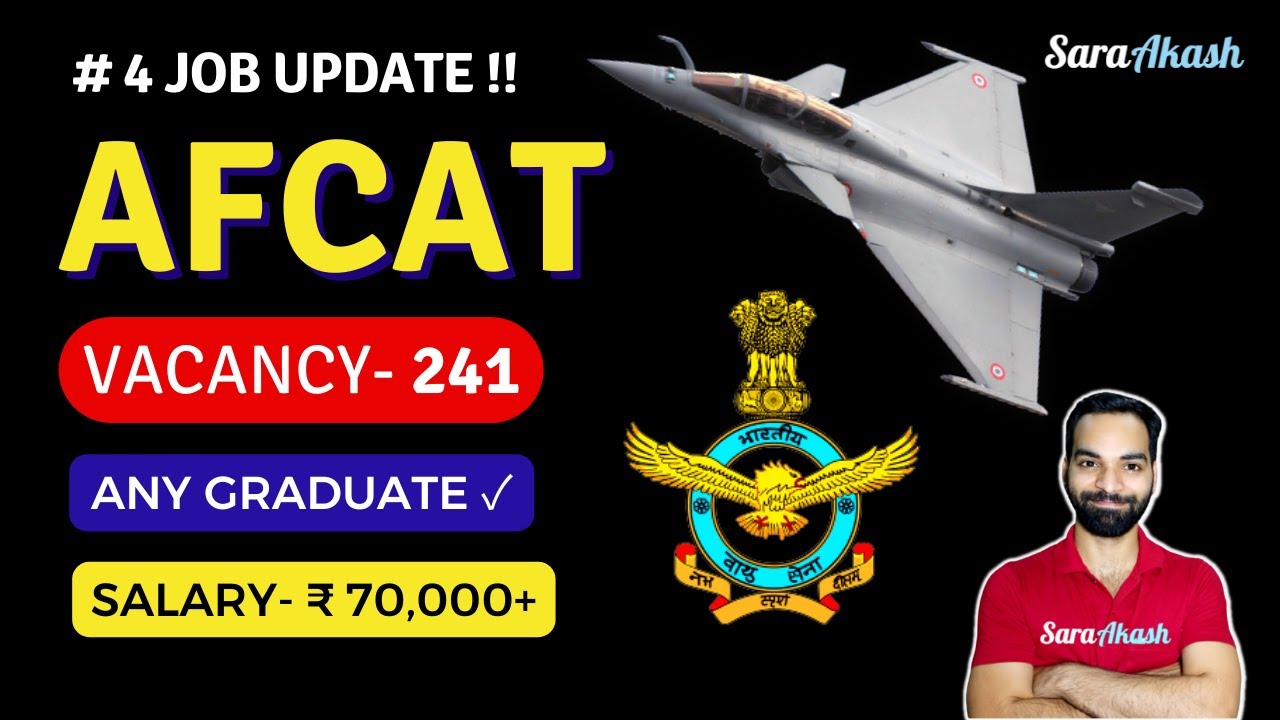 New Vacancy | AFCAT 1 2023 Notification | Airforce Officer Entry | Eligibility, Salary, Exam Pattern