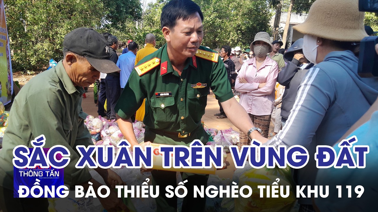 Sắc Xuân trên vùng đất đồng bào thiểu số nghèo Tiểu khu 119 | Tin nhanh Thông tấn