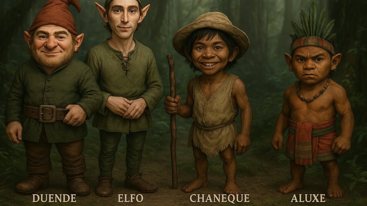 Diferencia entre aluxes, duendes, chaneques y elfos.🍀☘️🍀#viralvideo #narureza #video