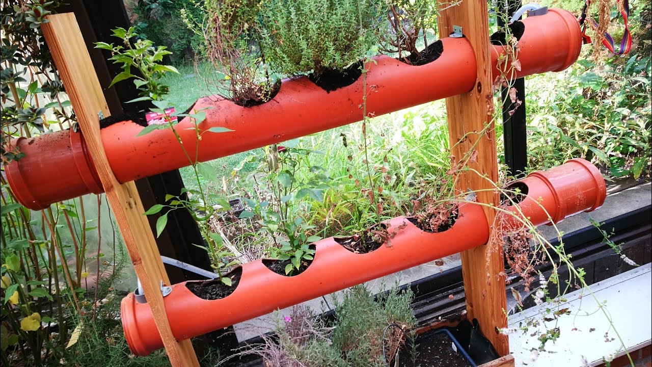Pflanzen - Kräuter - platzsparende Lösung! DIY