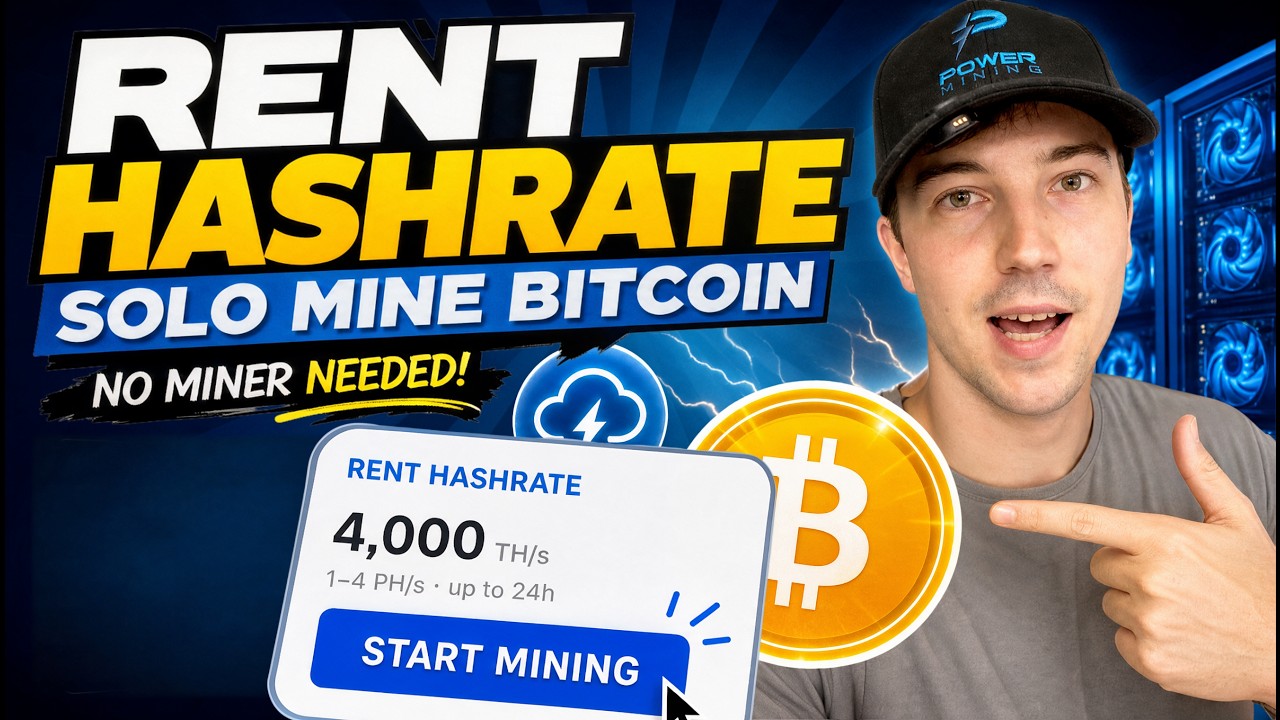 How to Rent Bitcoin Hashrate in under 3 Minutes