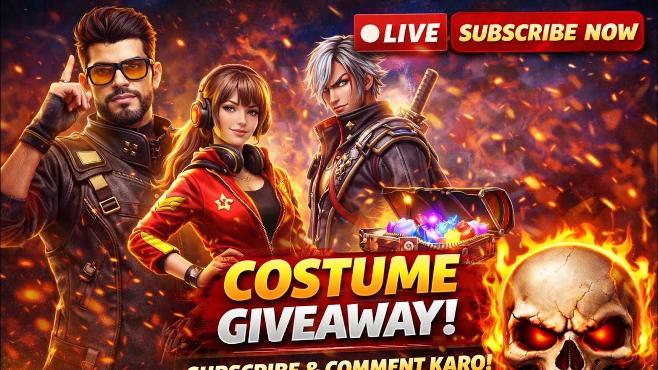 COSTUME GIVEAWAY