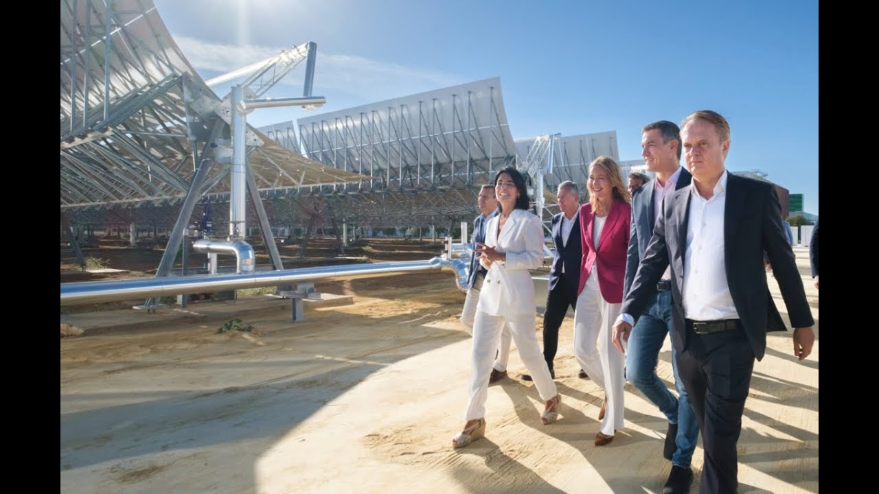 Inauguración de la planta termosolar de HEINEKEN España en fábrica de Sevilla