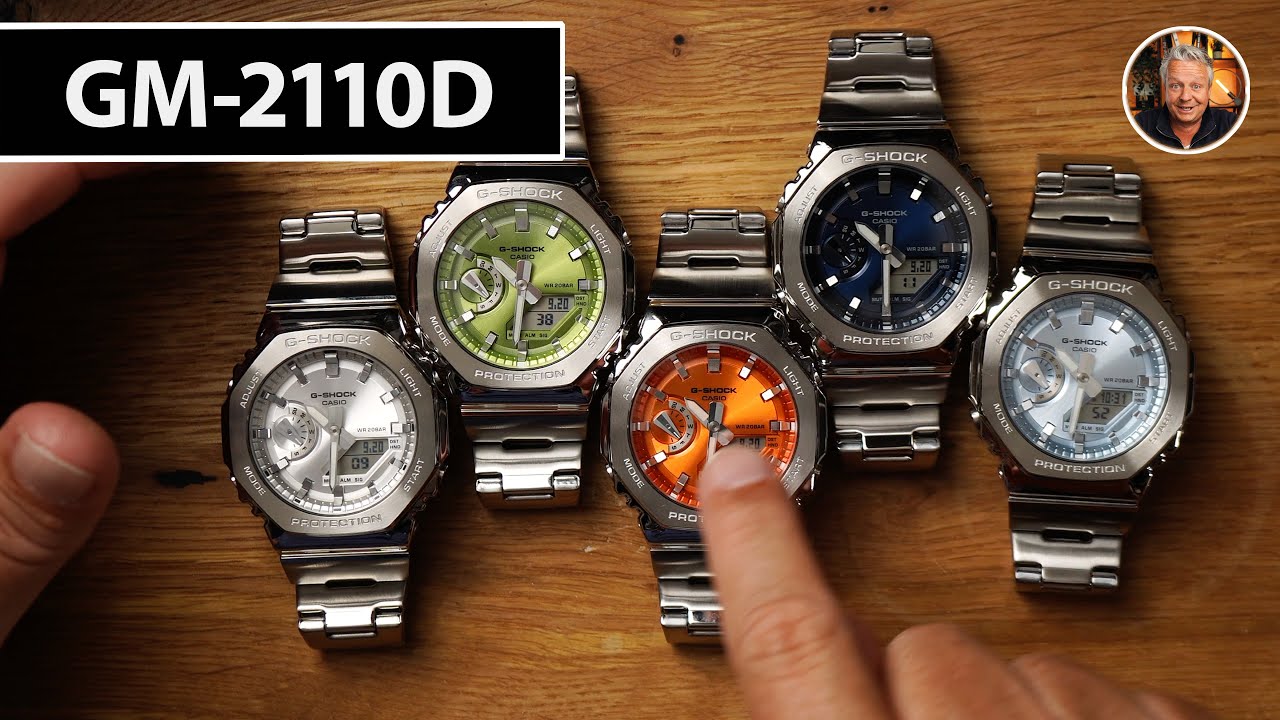 Diving Into the New Casio G-SHOCK GM-2110D Models