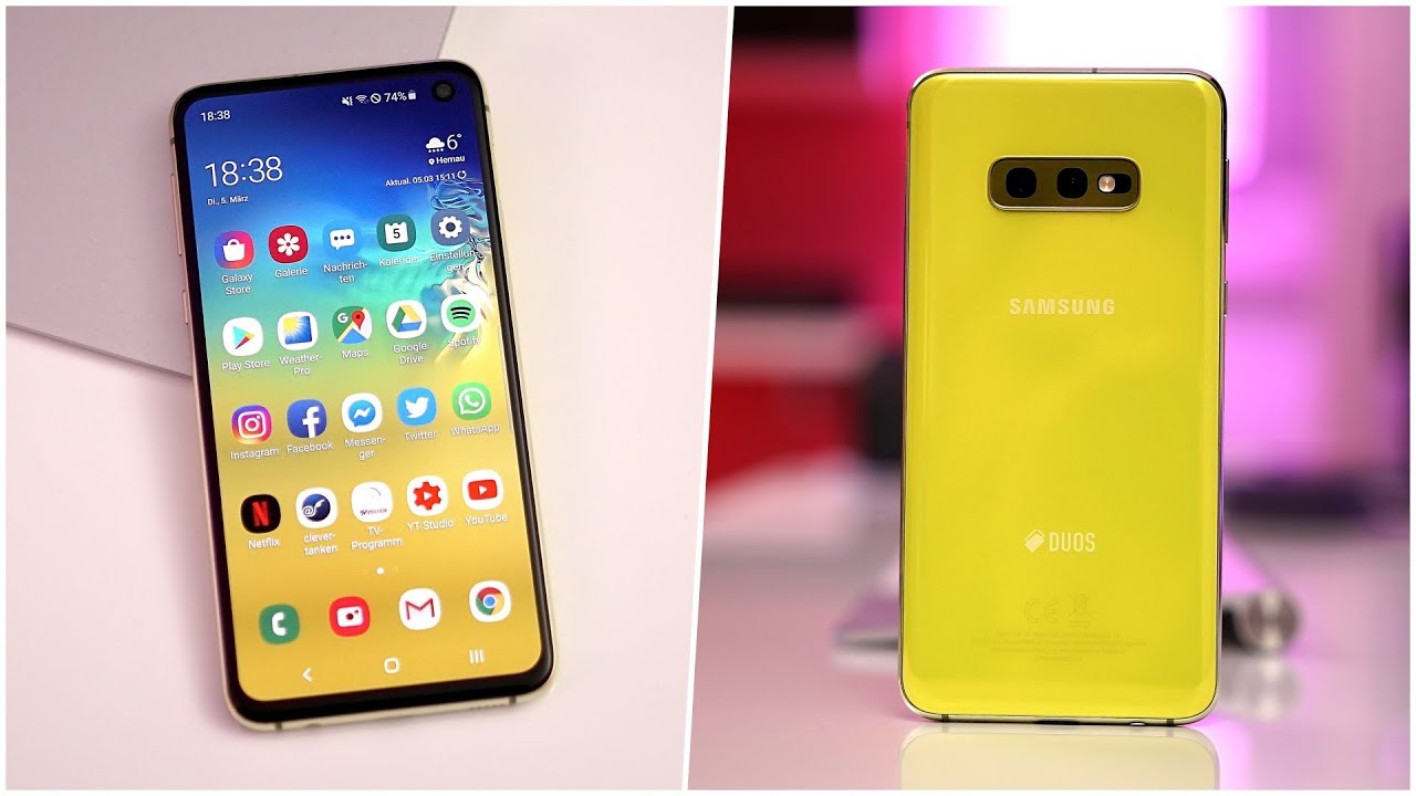 Review: Samsung Galaxy S10e (Deutsch) | SwagTab