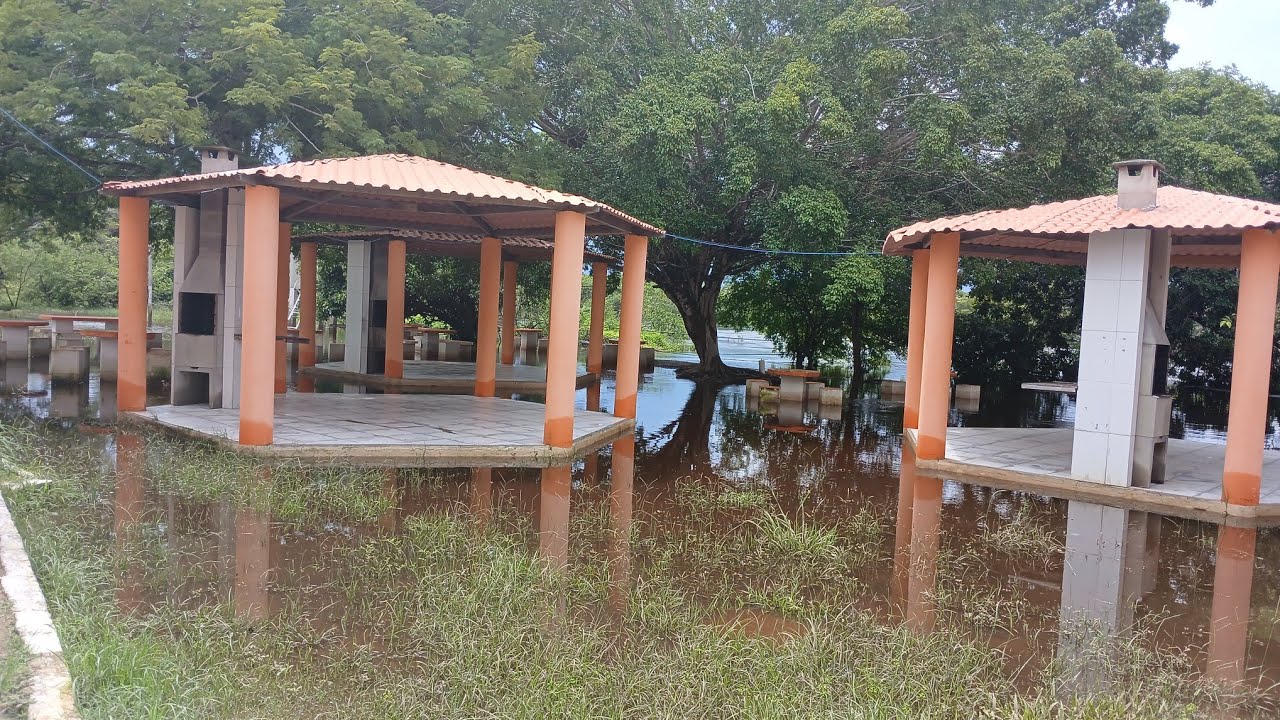 CHEIA DO RIO PARAGUASSU🍃MUITA ÁGUA/TUDO INTERDITADO☹️
