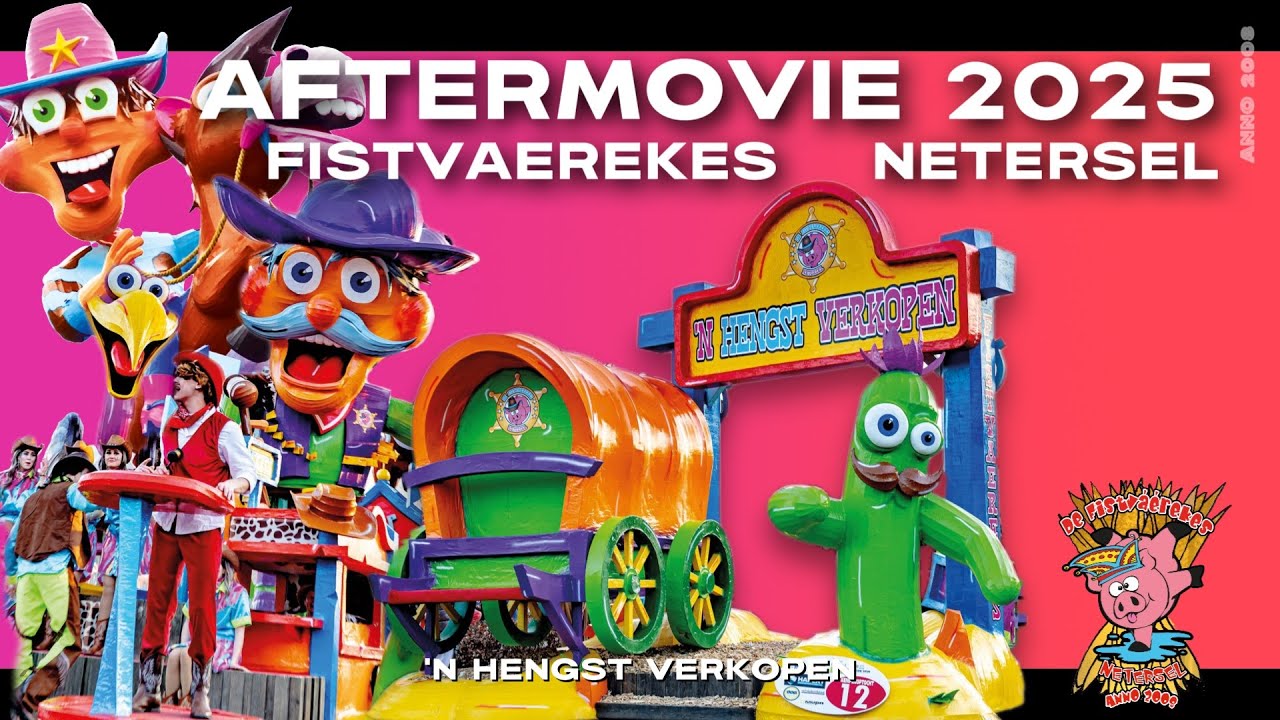 Fistváérekes Netersel - Carnaval Aftermovie 2025 - 'N hengst verkopen