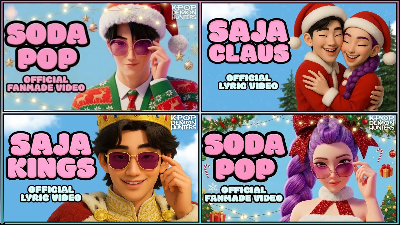SODA POP 🎮 Kpop Охотники на демонов 🆚 SAJA Boys