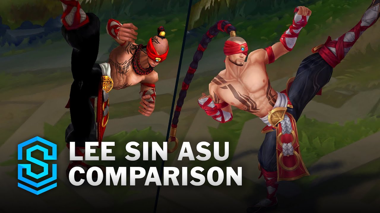 NEW vs OLD Lee Sin ASU Comparison | League of Legends