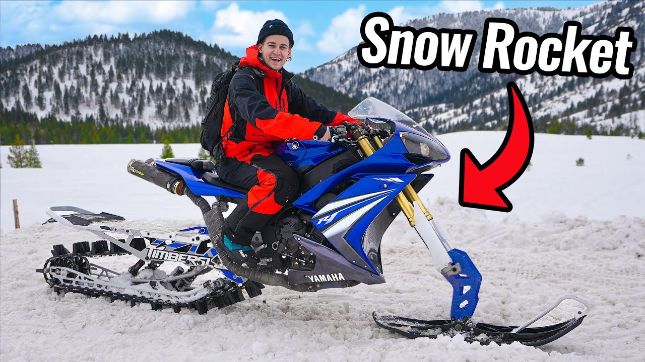 Сноубайк Crotch Rocket объемом 1000 куб. см!