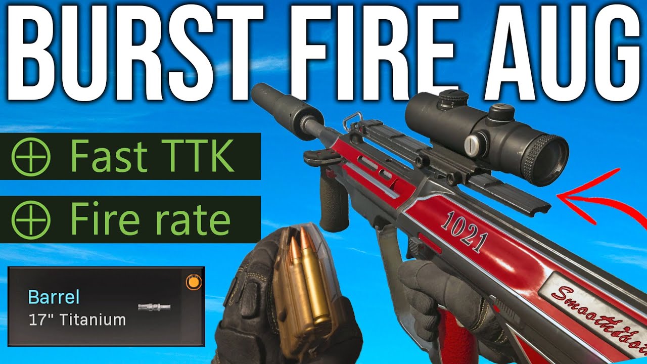 The New AUG SHREDS at mid range in Warzone! (Best Class Setup)
