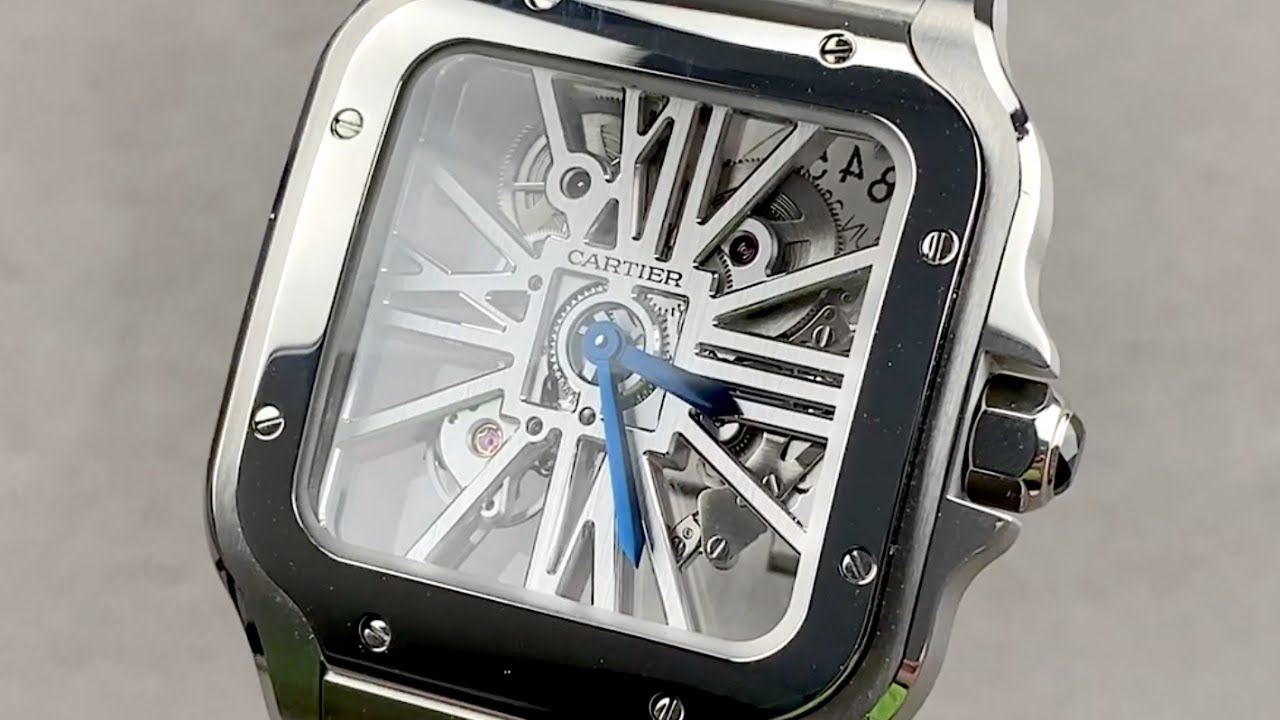 Cartier Santos de Cartier Skeleton WHSA0015 | In-Depth Review & Features