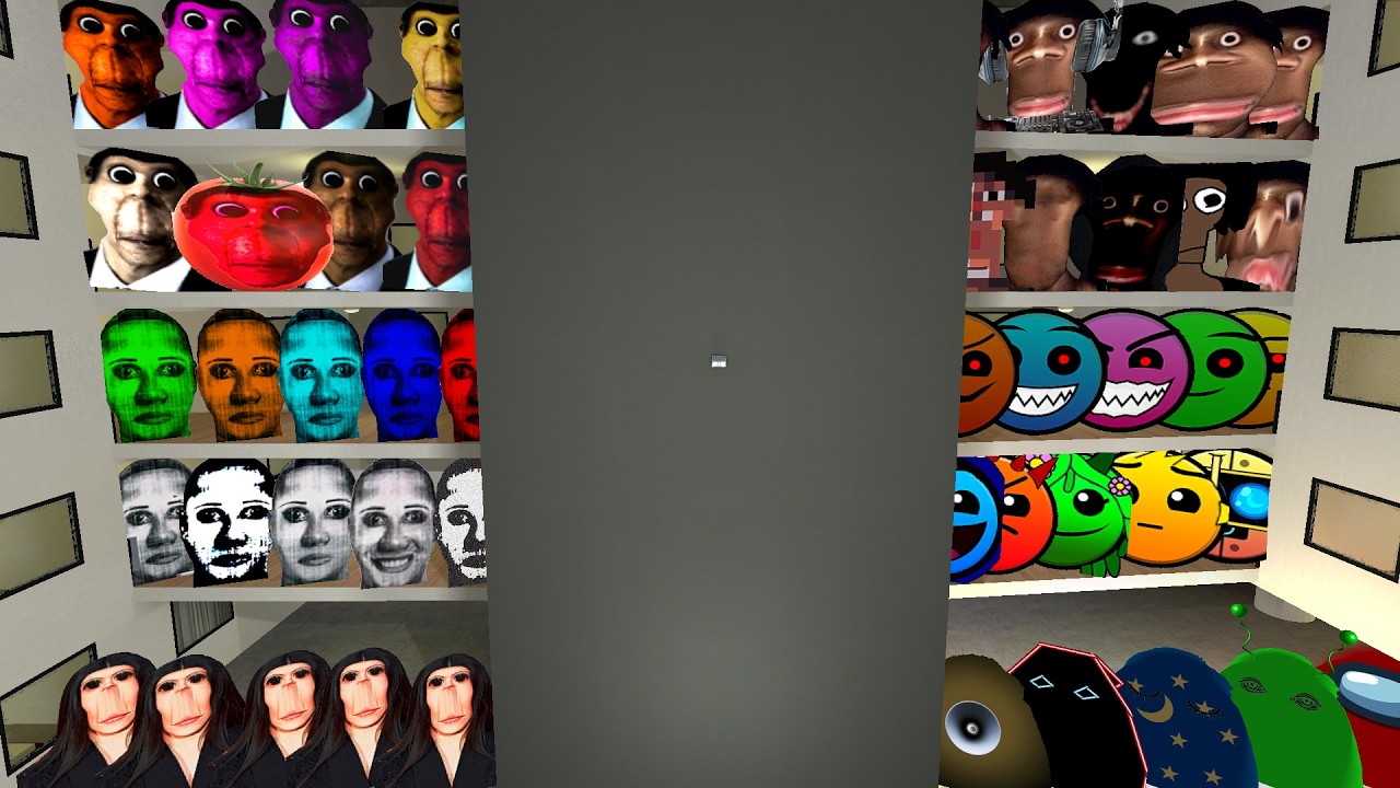 Nico's, Obunga, Ultimate Nextbots Pack, Juandale Pringle, Selene Family, Angry Munci in GMOD