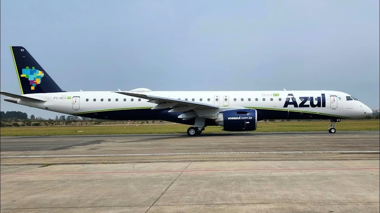 Embraer E195-E2 - POA Salgado Filho - CGH Congonhas