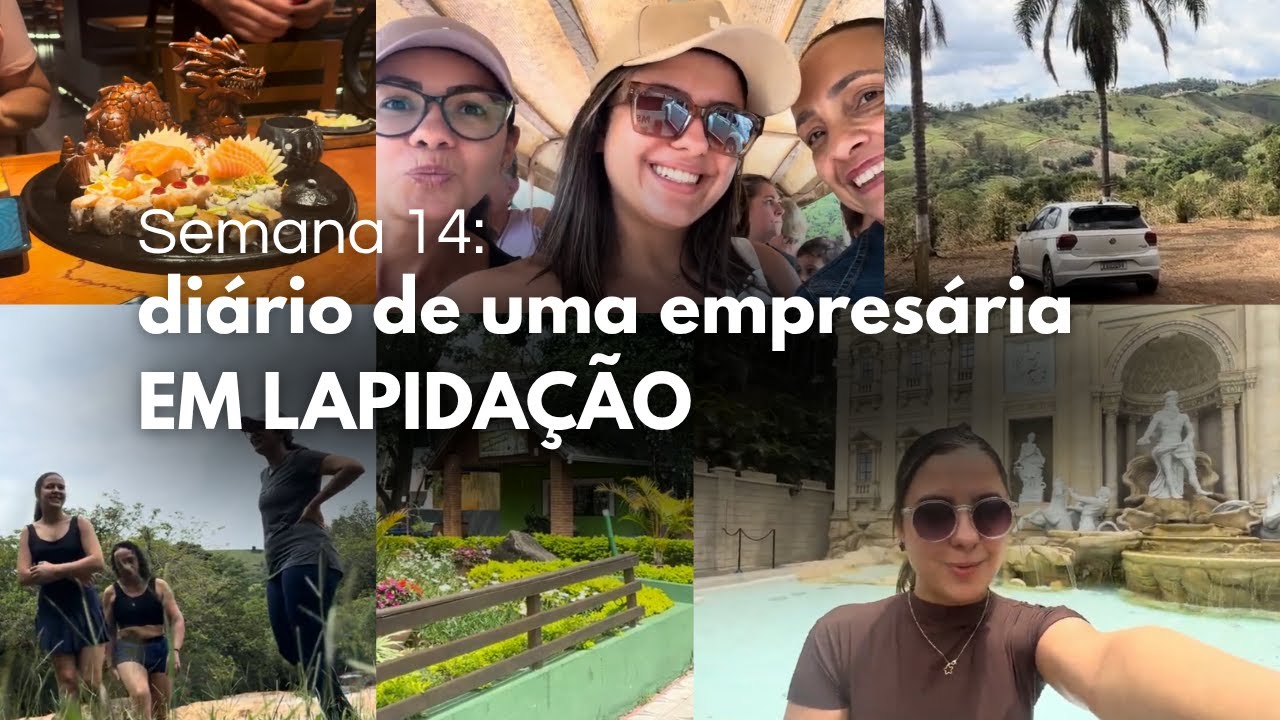Vlog de viagem + transformação visual na vida de uma empresária de 19 anos | SEMANA 14
