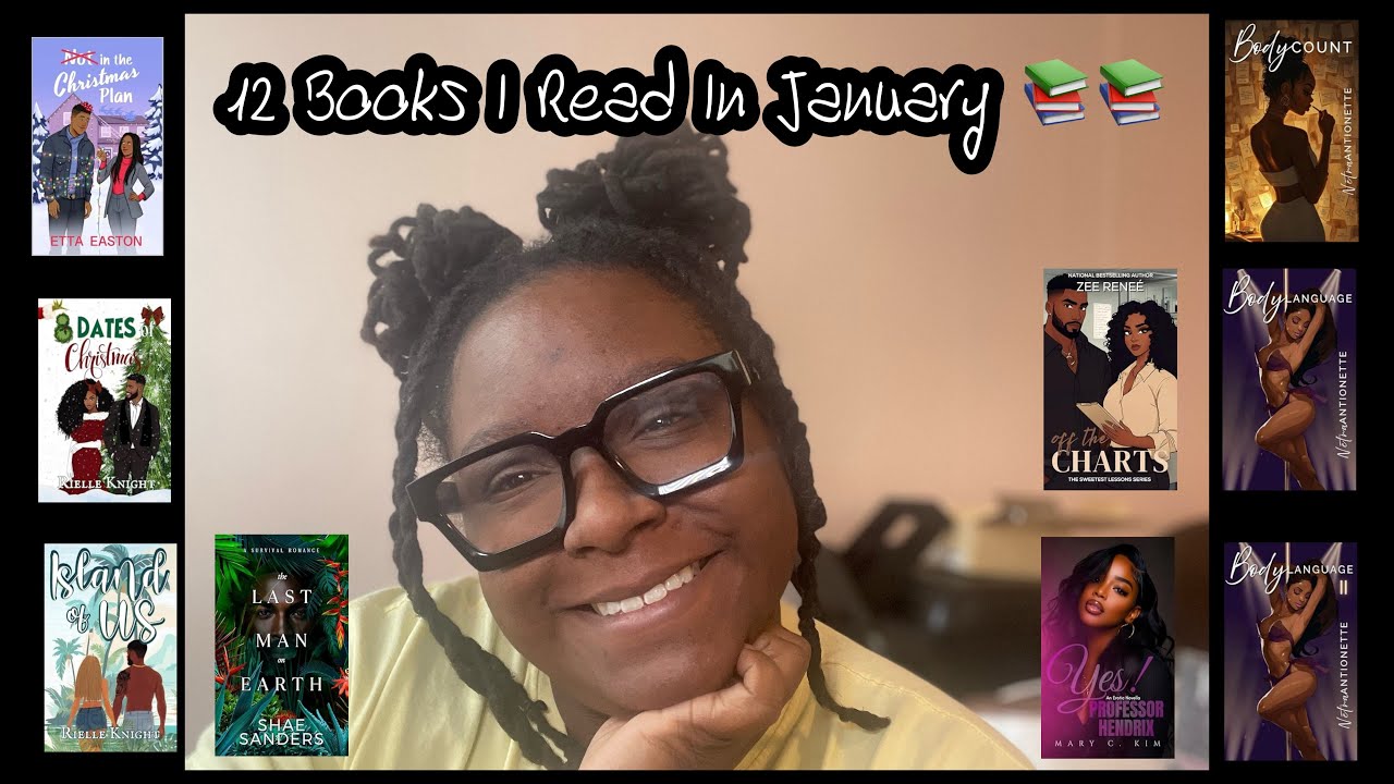 Happy New Year ! | January Reading Wrap - Up | Detailed Summary | Keonna Demyra