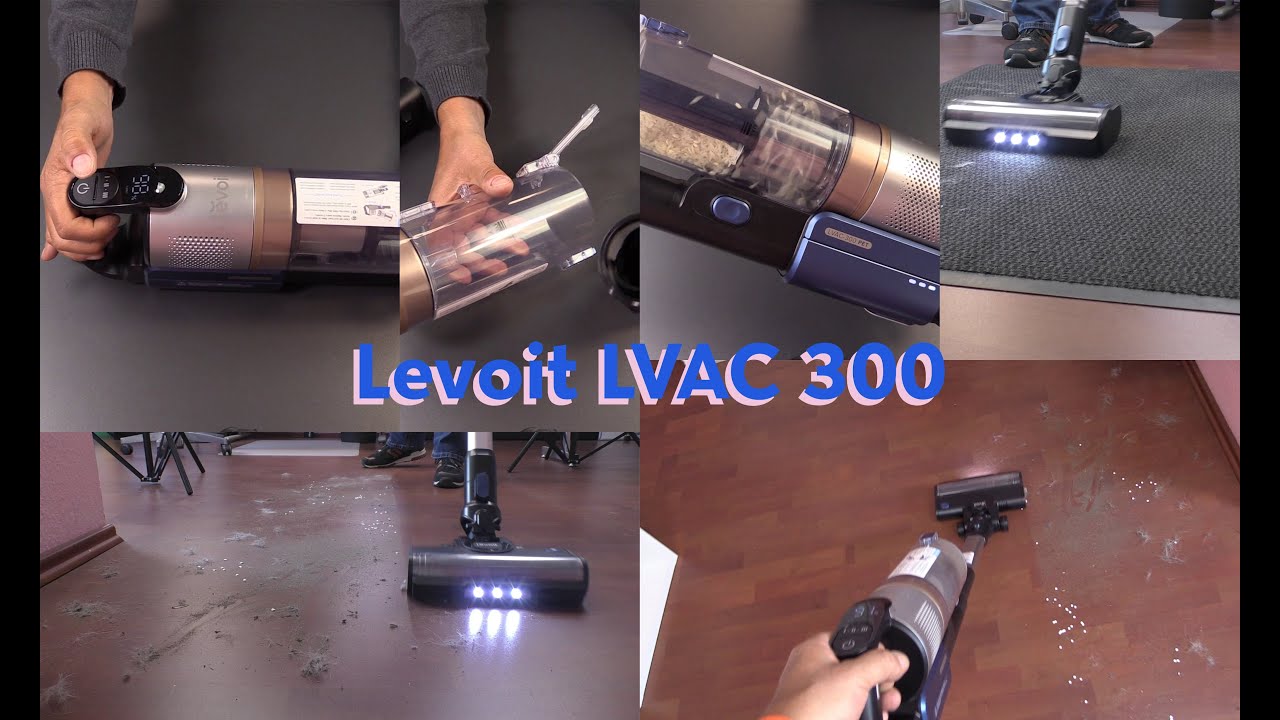 Akku Staubsauger Test - Levoit LVAC300 - Mini Motord&uuml;se, HEPA Filter 99,9%, Anti Hair Wrap