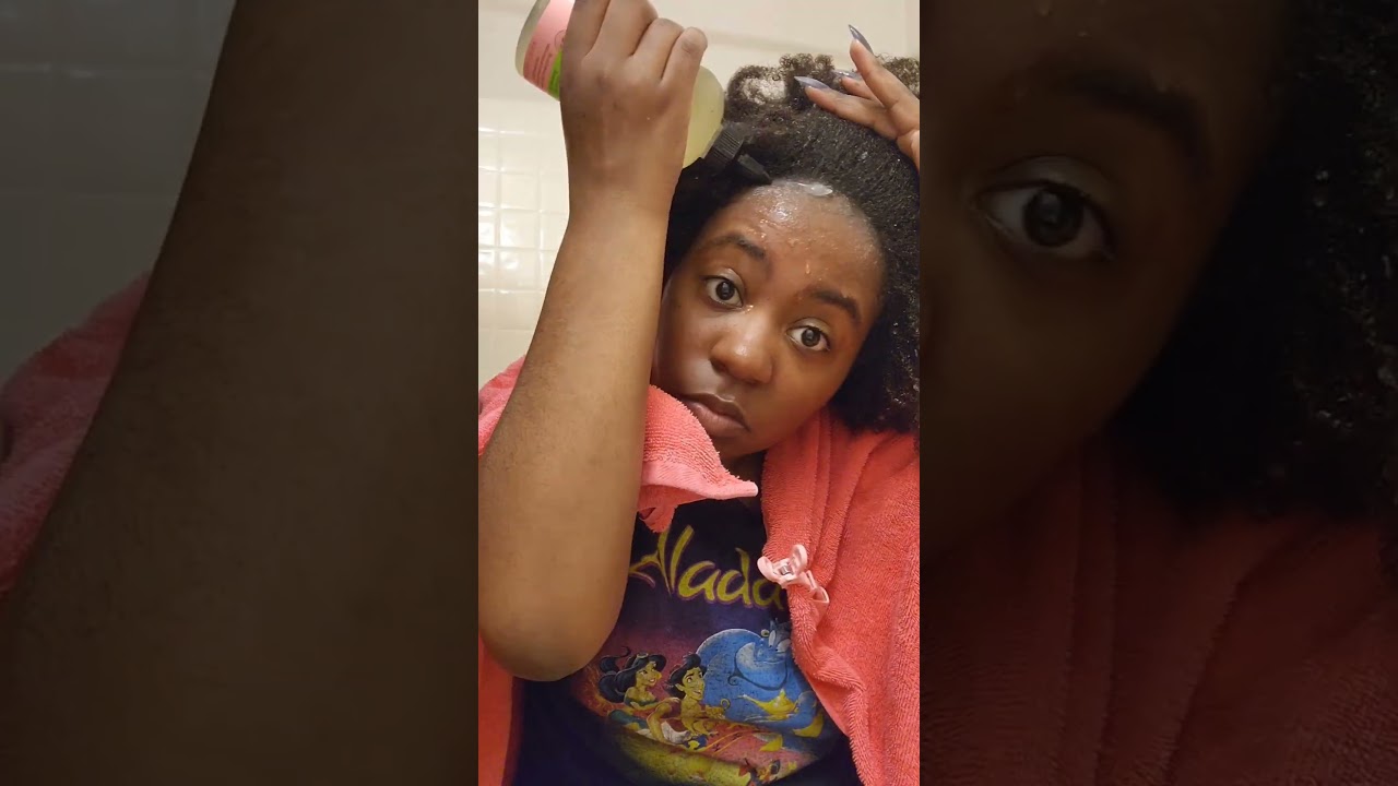 Camille rose sweet ginger cleansing rinse review. #lowporosity #camillerose #type4hair #hairproducts
