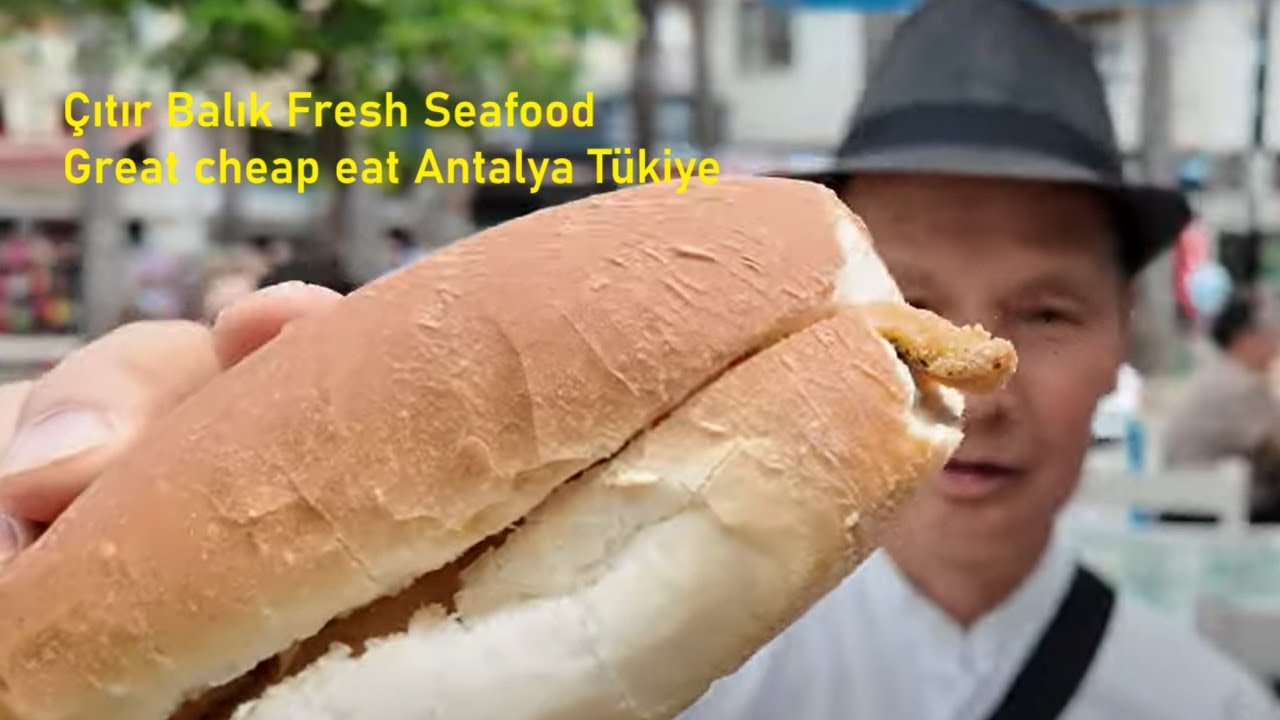 Çıtır Balık Fresh SeafoodGreat cheap eat Antalya Tükiye