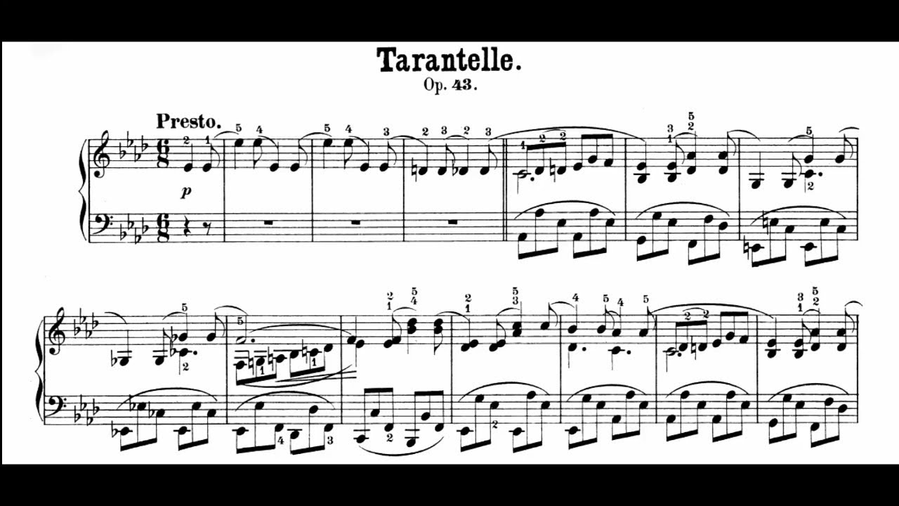 Chopin - Tarantelle Op.43 in A flat major (Trifonov)